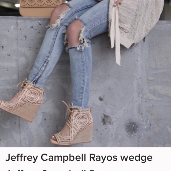 Jeffrey Campbell Shoes - Jeffrey Campbell Rayos wedge